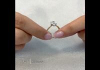 2.00 carat Oval Lab Diamond Invisible Gallery™ Ring