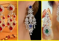 Gorgeous and elegant diamond earring design