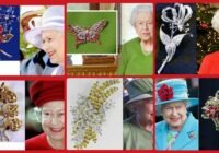 The Gorgeous Queen Elizabeth brooches & Necklaces