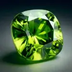 Peridot gemstone