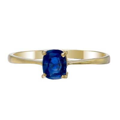 Natural Peacock blue Ceylon sapphire ring review