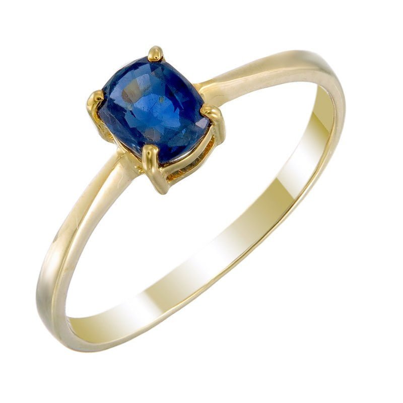 Natural Peacock blue Ceylon sapphire ring review