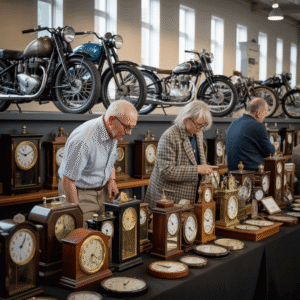 Exploring 1 Clock Fair at the Birmingham Motorcycle Museum